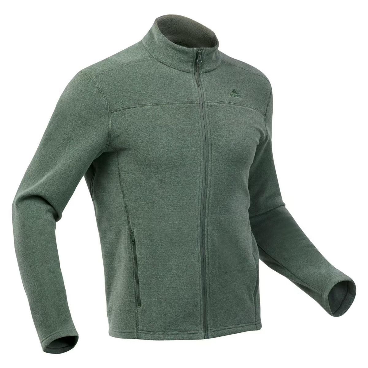 QUECHUA - Casaca Polar de montaña y trekking Hombre Quechua MH120 - Verde