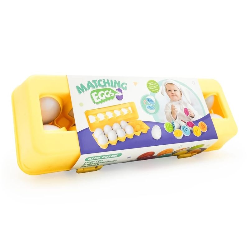 GENERICO - Juego Didáctico Educativo Huevos en Caja