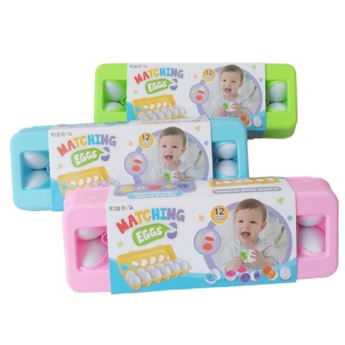 GENERICO - Juego Didáctico Educativo Huevos en Caja