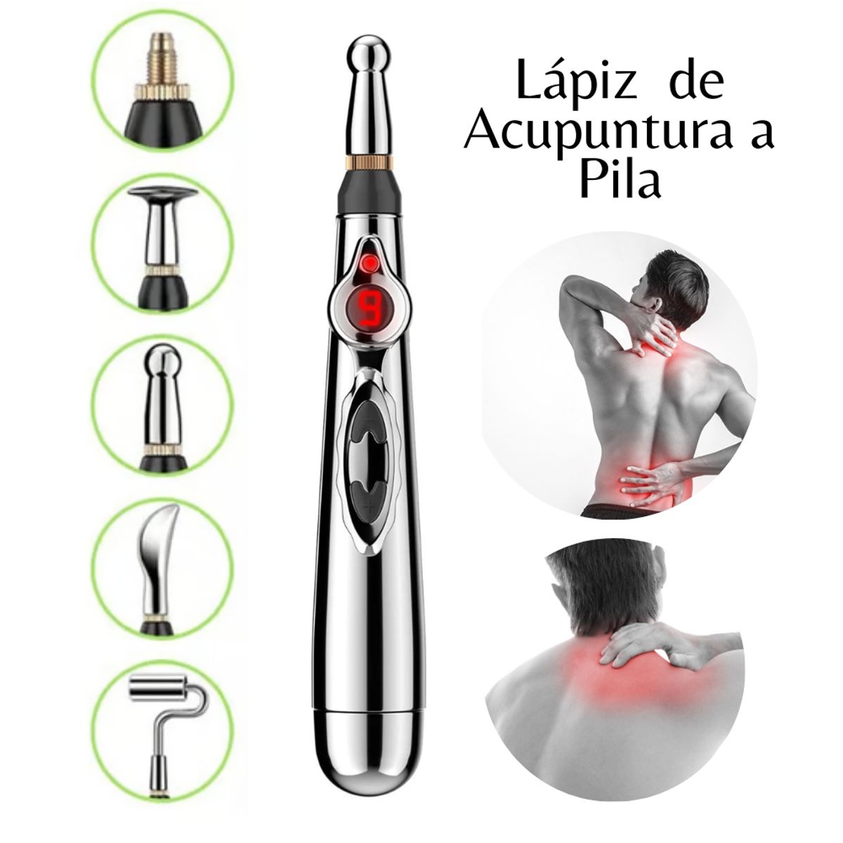 GENERICO - Masajeador de Acupuntura Electronico para Terapias