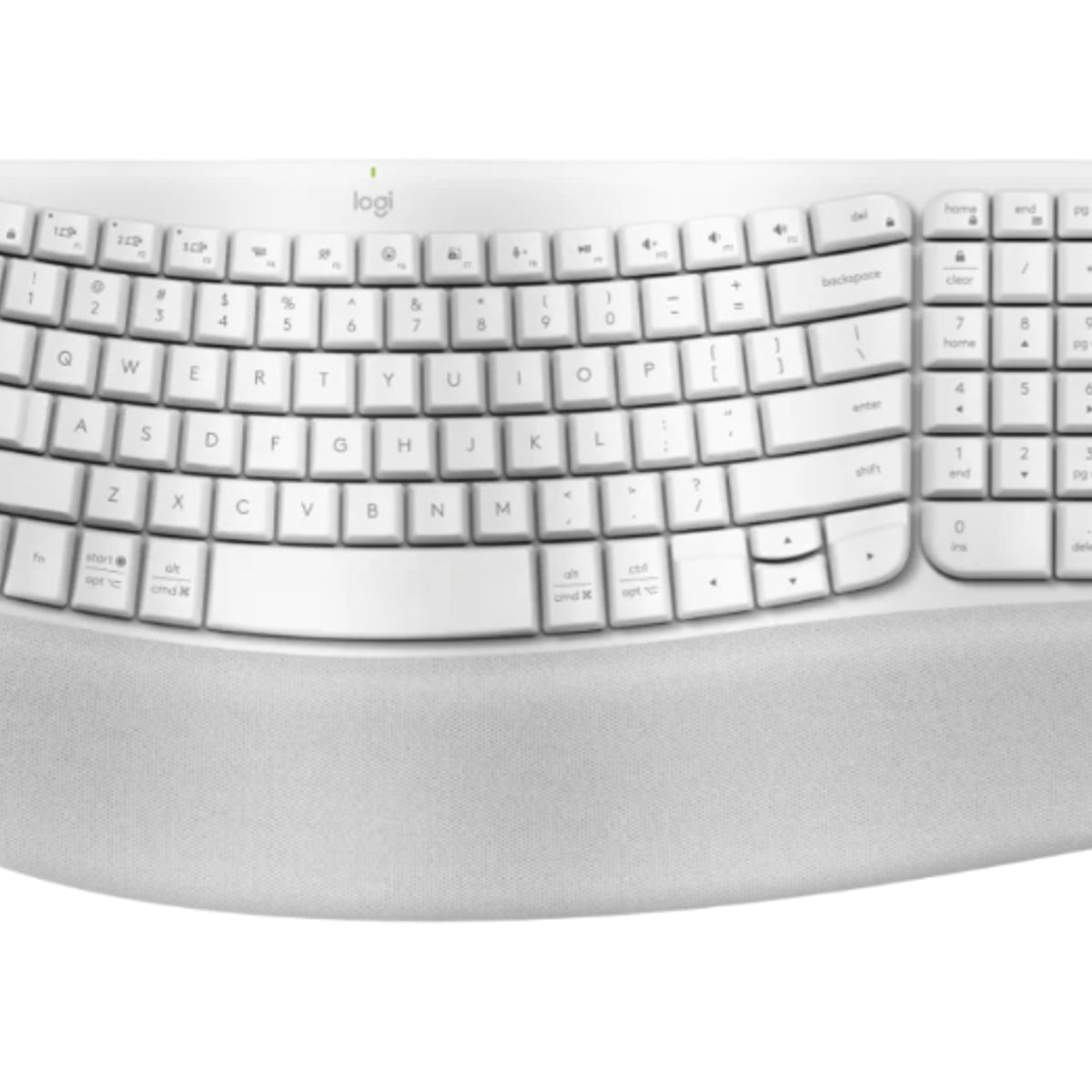 LOGITECH - TECLADO LOGITECH WAVE KEYS WHITE BLANCO