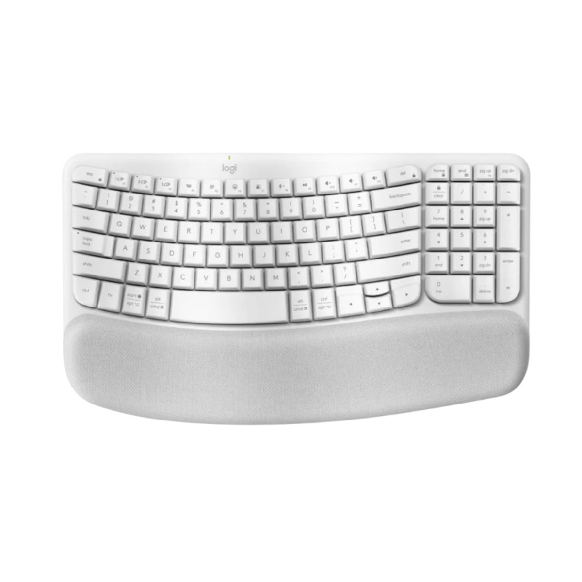 LOGITECH - TECLADO LOGITECH WAVE KEYS WHITE BLANCO