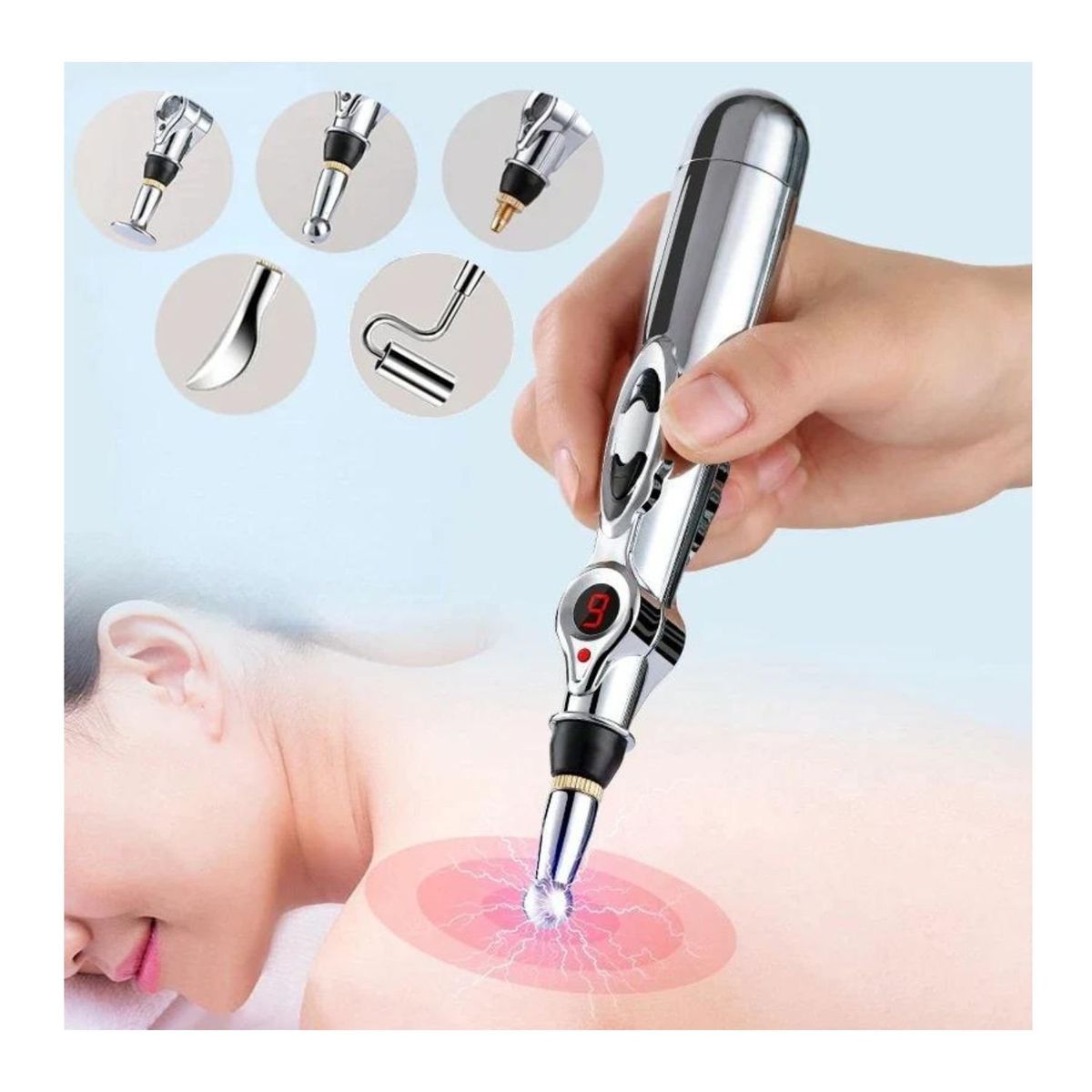 ROSH - Lápiz de Acupuntura Electrico Portatil  - Terapéutico