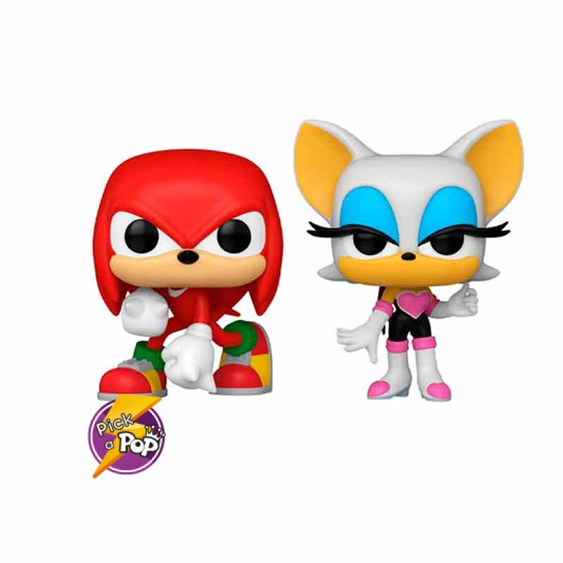 FUNKO - SONIC KNUCKLES Y ROUGE 2 PACK EXCLUSIVO