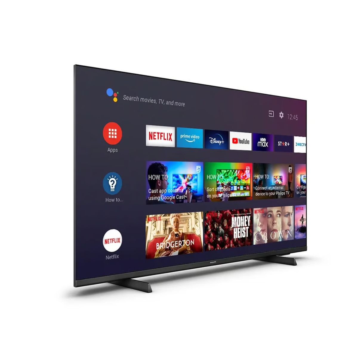 PHILIPS - TELEVISOR PHILIPS 50 SMART TV ANDROID UHD 4K 50PUD7406