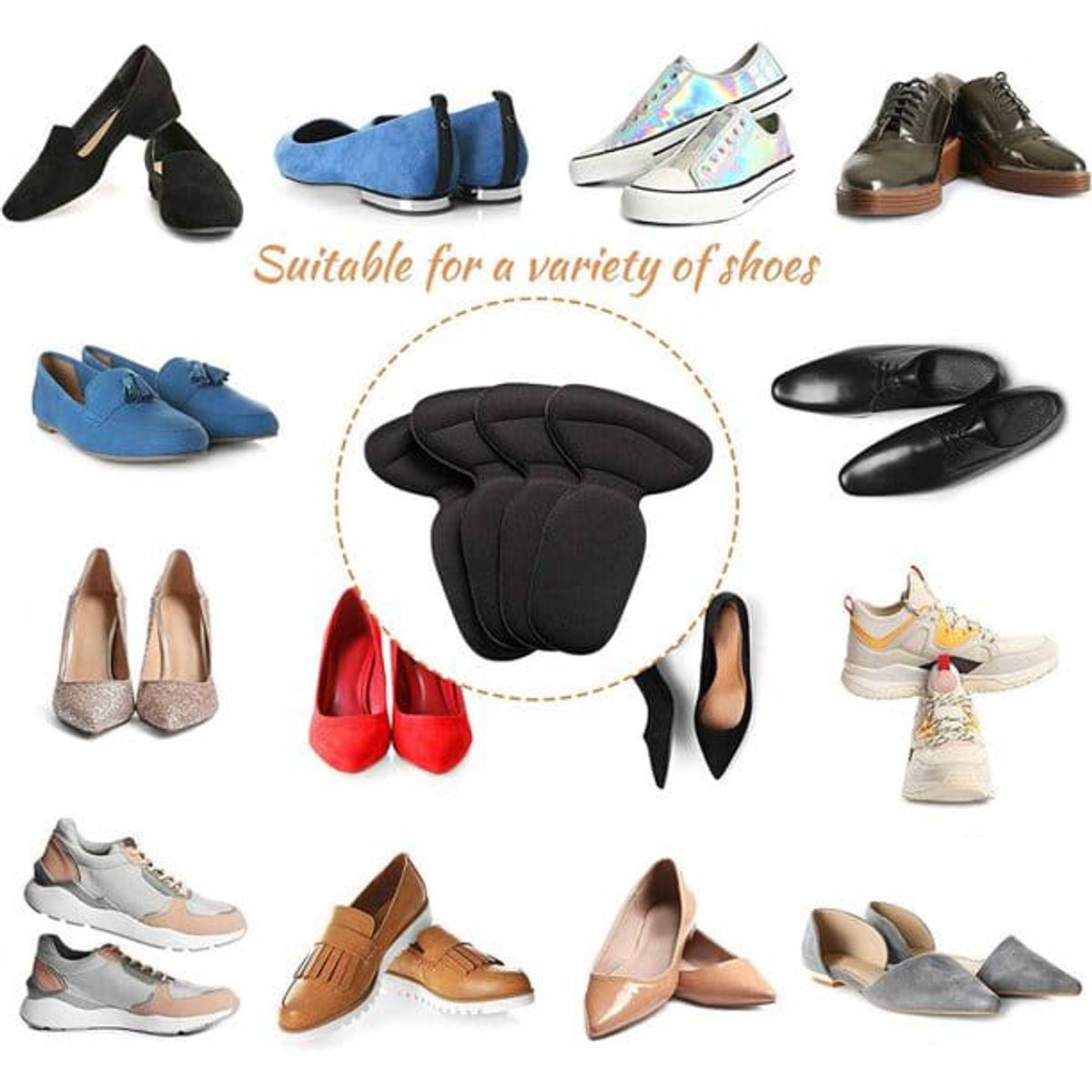 OEM - Almohadillas Protector de talón Anti cayos UNISEX