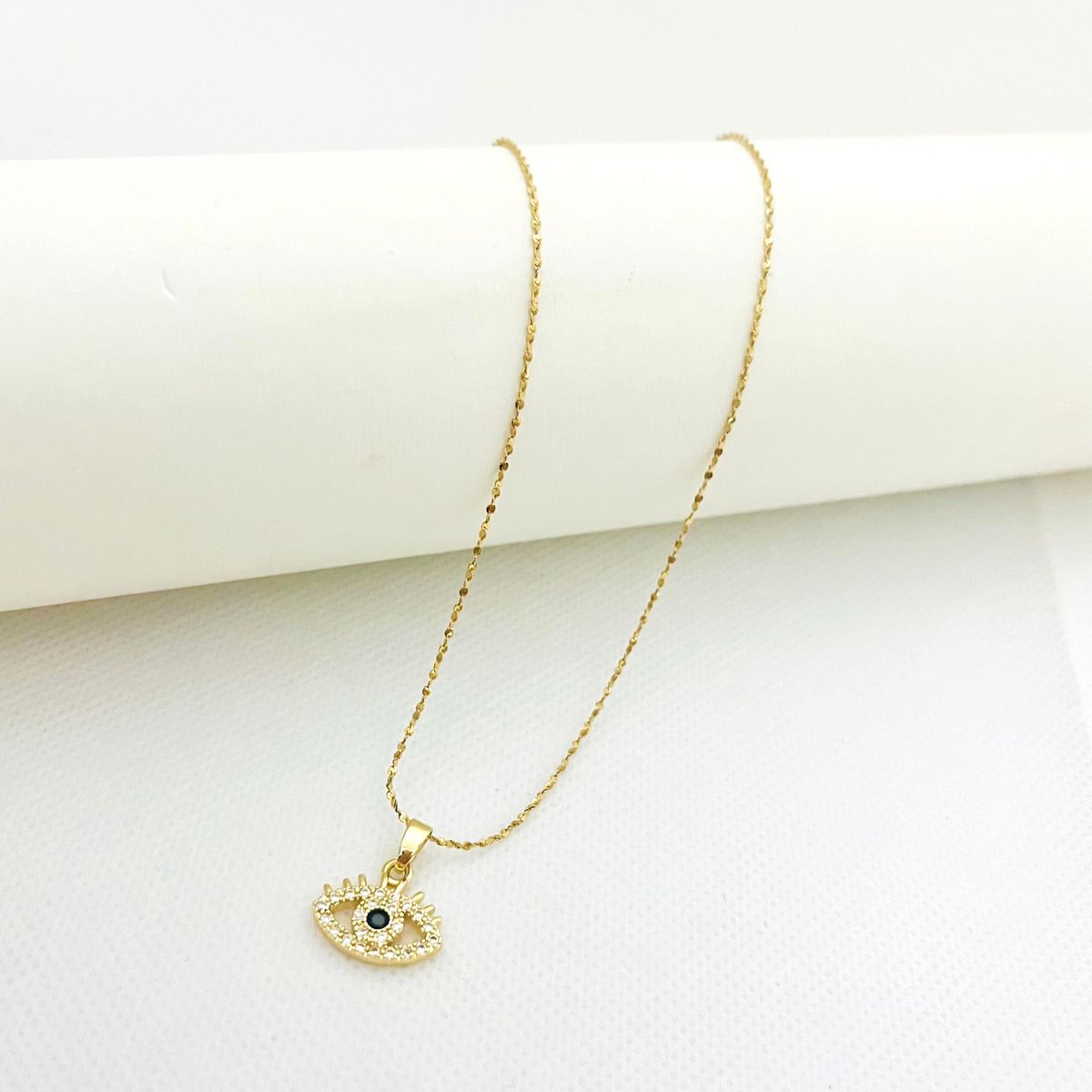 GENERICO - Collar de Acero Ojo 43 cm