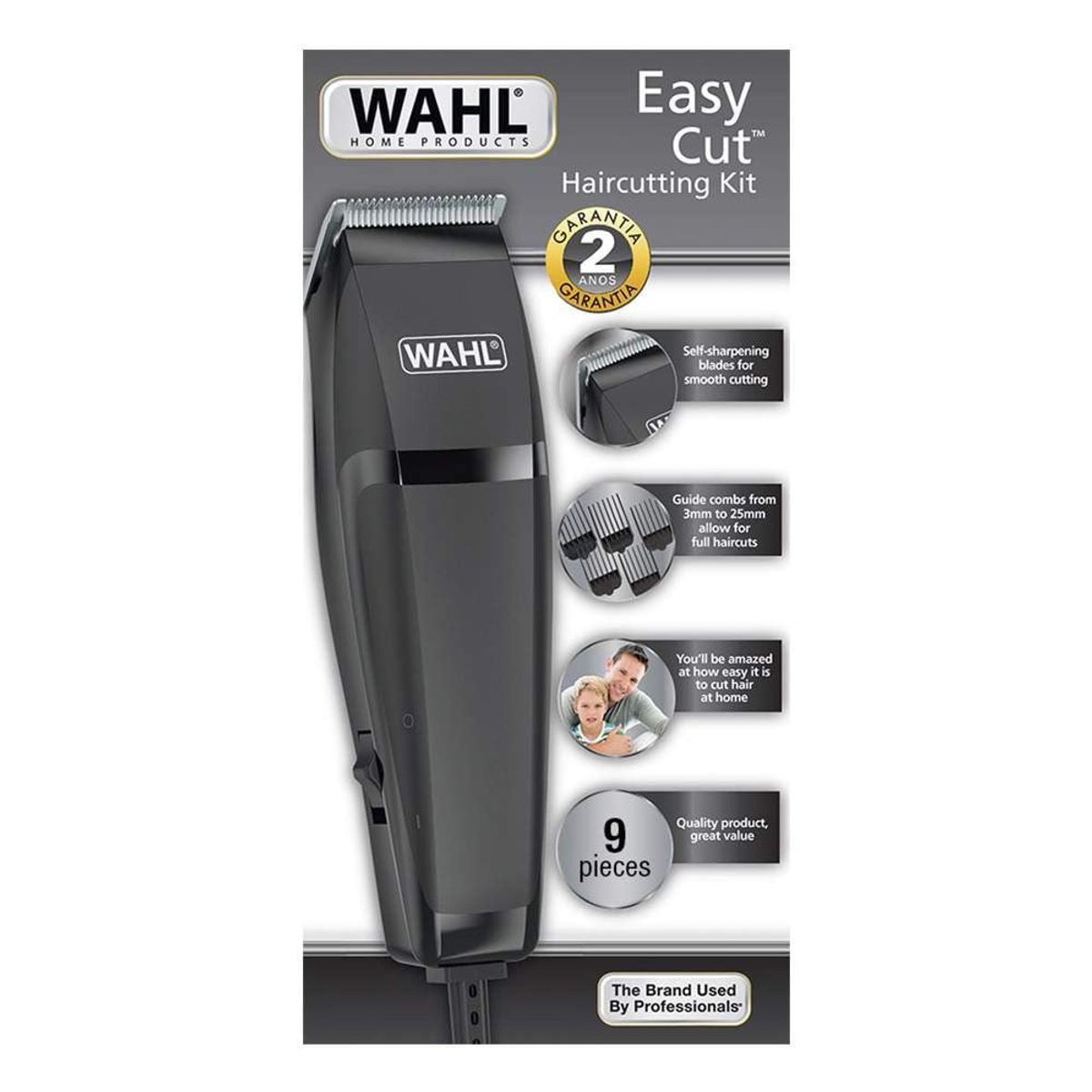 WAHL - Cortadora de Cabello Wahl 10 Piezas EASY CUT 09314-3218
