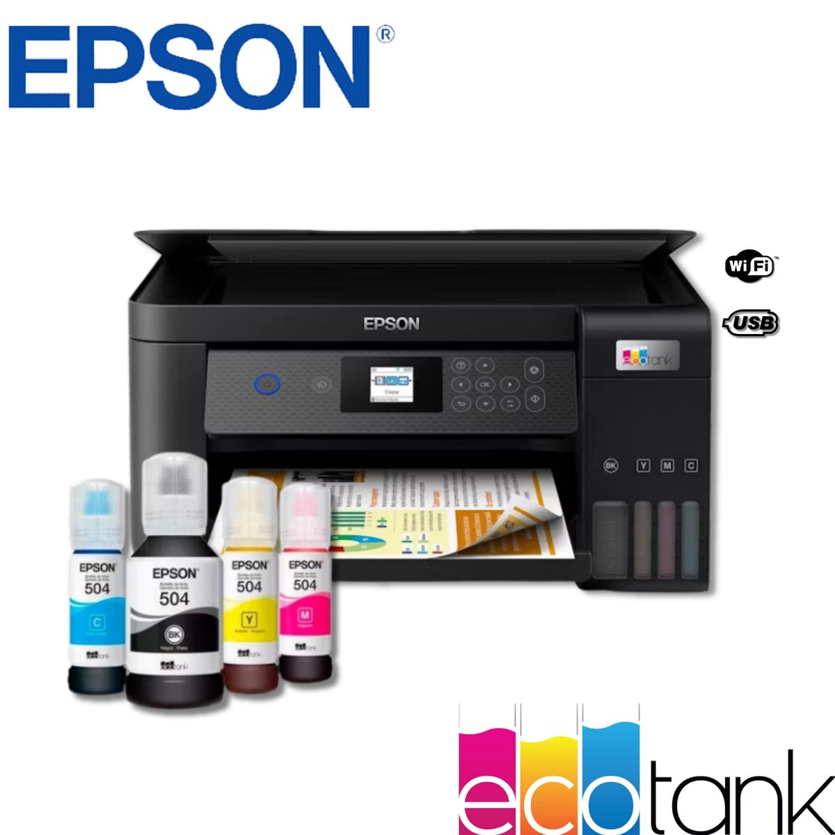 EPSON - IMPRESORA EPSON ECOTANK L4260
