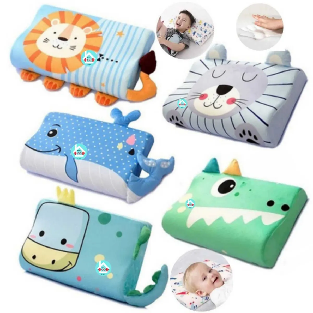 GENERICO - Almohada Viscoelastica de animalitos.