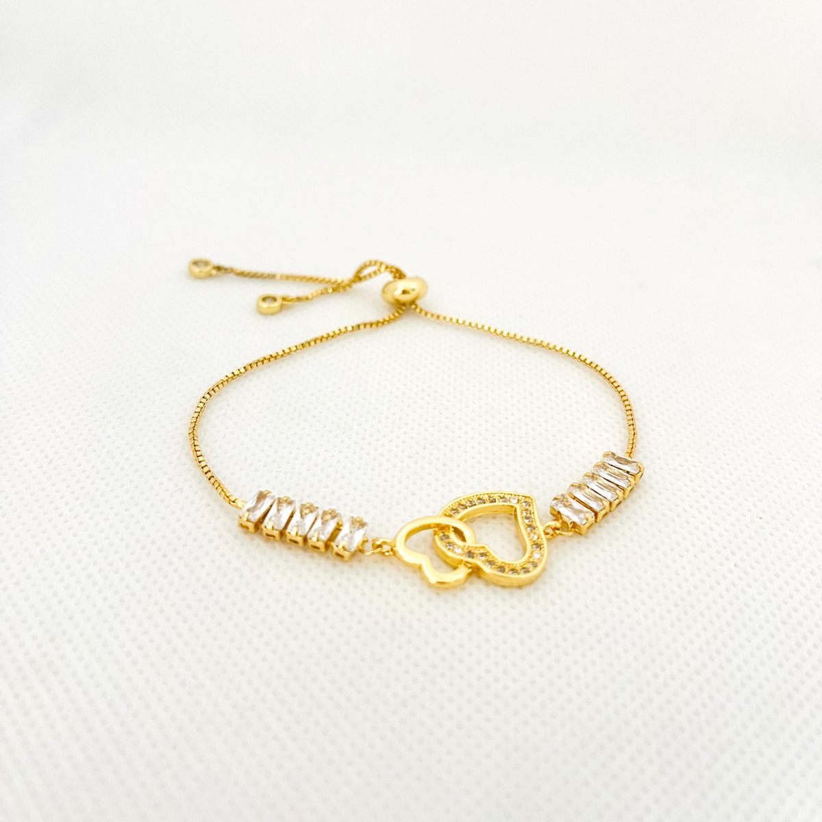 GENERICO - Pulsera de Acero Extendible Corazones