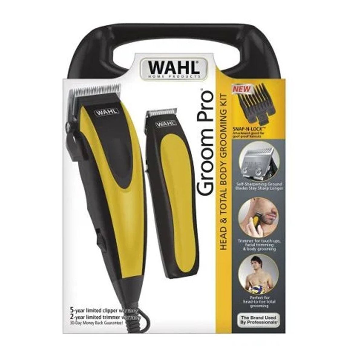 WAHL - Cortadora de Cabello y Barba GROOM PRO WAHL 3024663