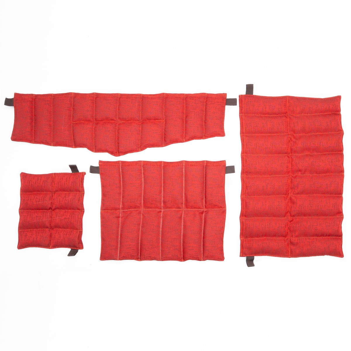 GENERICO - Compresa de Semilla 4 PZS - Hierbas Aromáticas Color Rojo