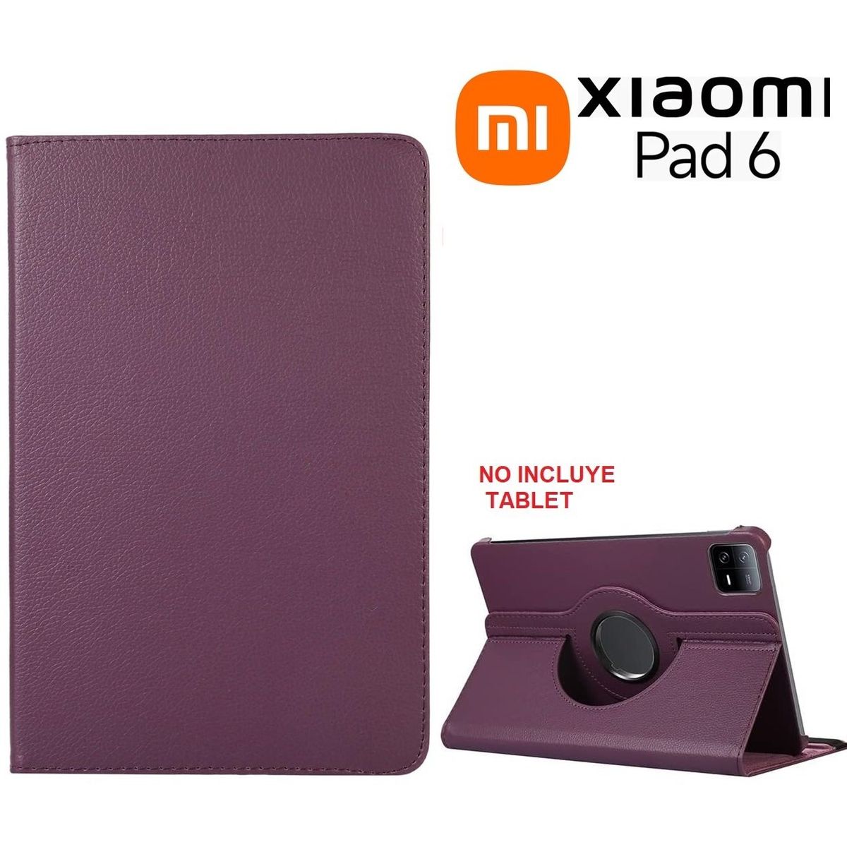 GENERICO - Funda Giratoria 360° para Xiaomi Mi Pad 6 11.0 2023 Protector Case