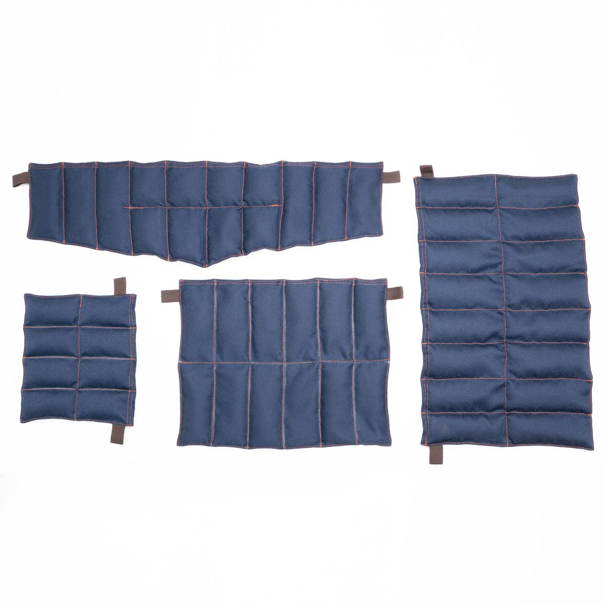 GENERICO - Compresa de Semilla 4 PZS  - Hierbas Aromáticas Color Azul Jeans