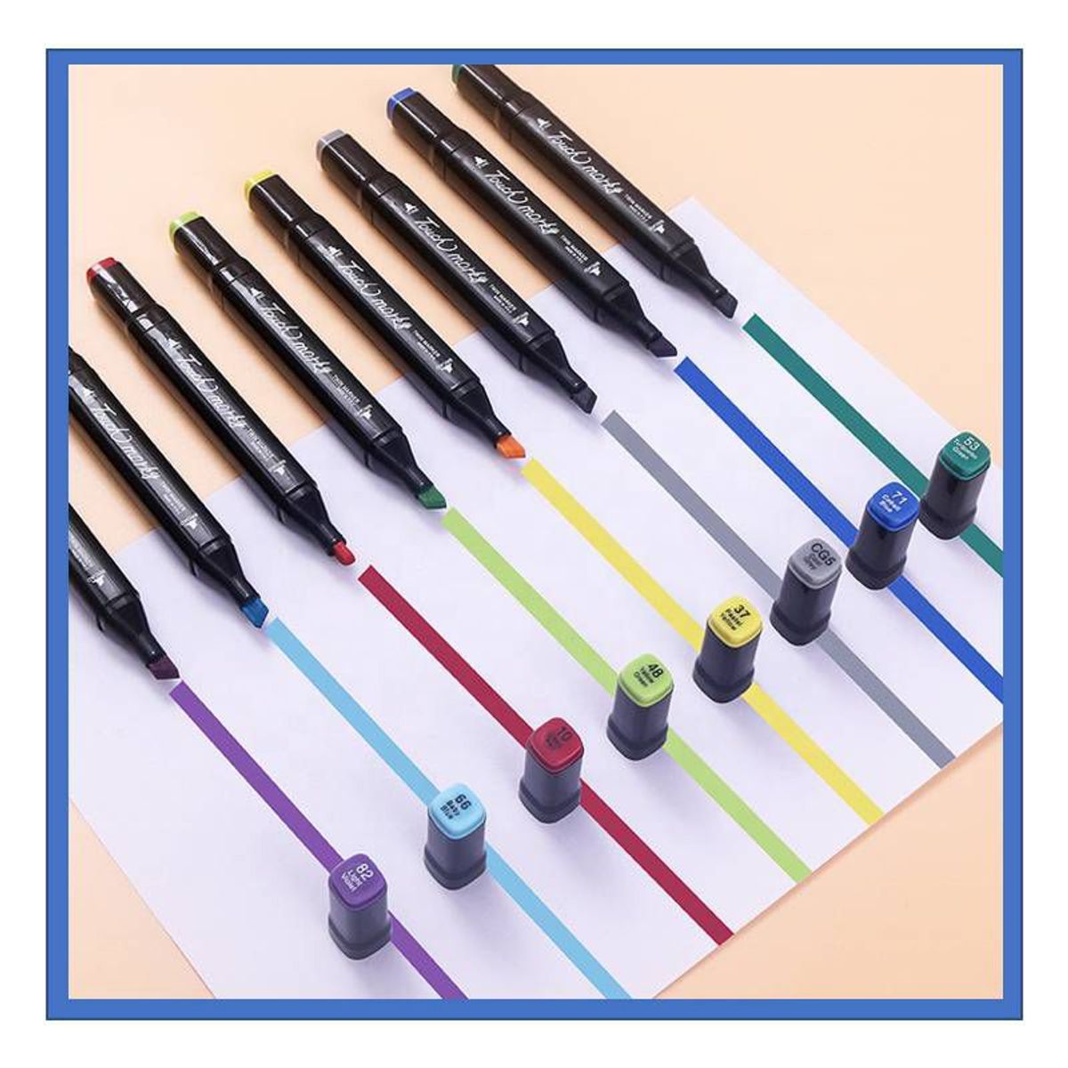 GENERICO - Plumones Touch doble punta 168 und