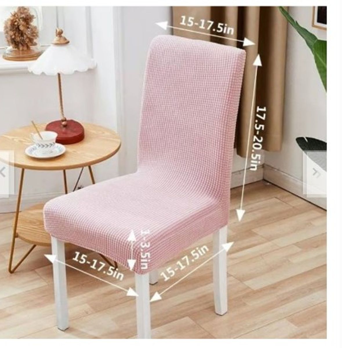 GENERICO - Fundas De Silla  Spandex Para Comedor ROSADO