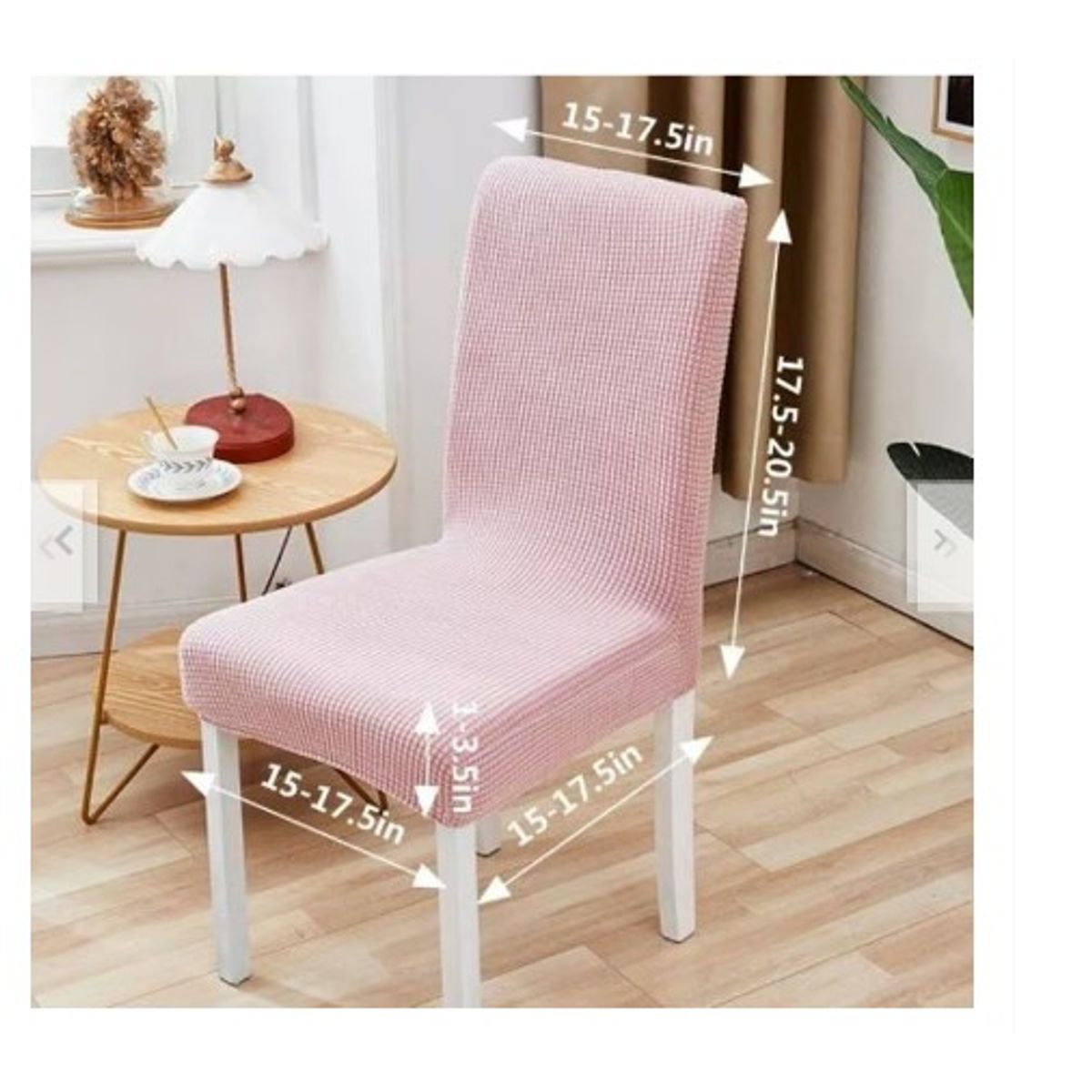 GENERICO - Fundas De Silla  Spandex Para Comedor ROSADO