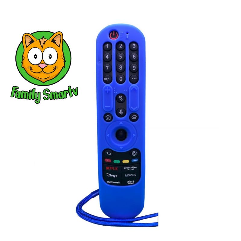 LG - Funda Control LG Magic Mr24 Forro Protector Anticaída Azul