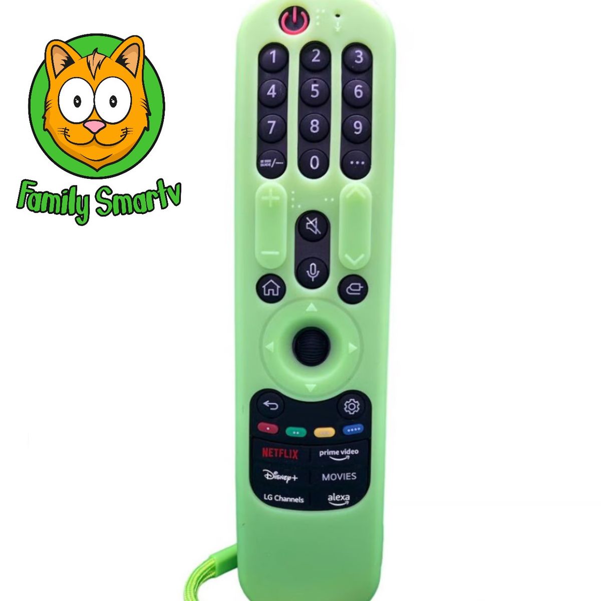 LG - Funda Control LG Magic Mr24 Forro Protector Anticaída Verde