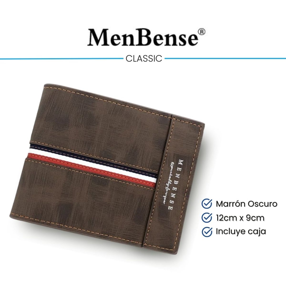 GENERICO - Billetera de cuero Menbense - Elegante