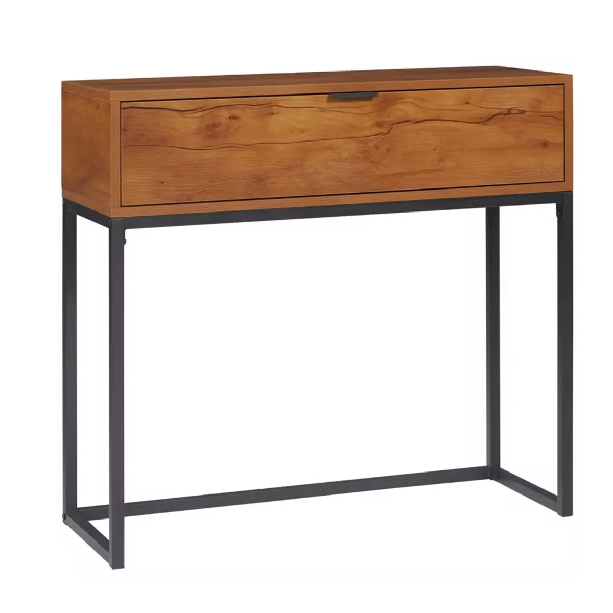 GENERICO - Mesa Consola Recibidor Industrial Salmer 1 Cajón R&R MUEBLES