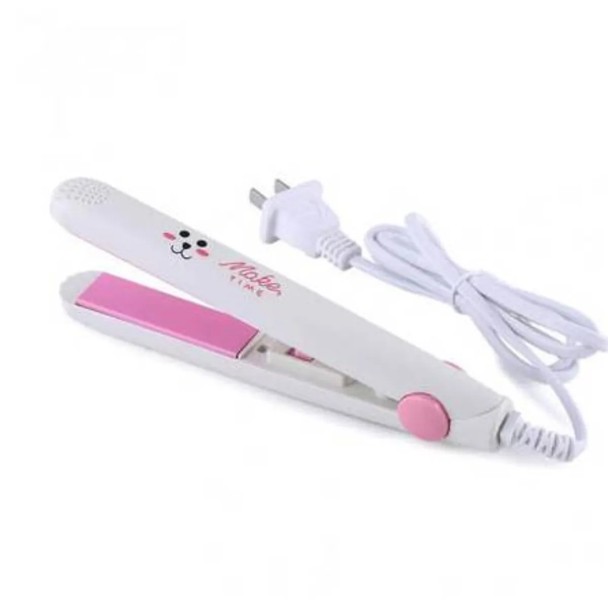 OEM - Mini Plancha de Cabello Blanco