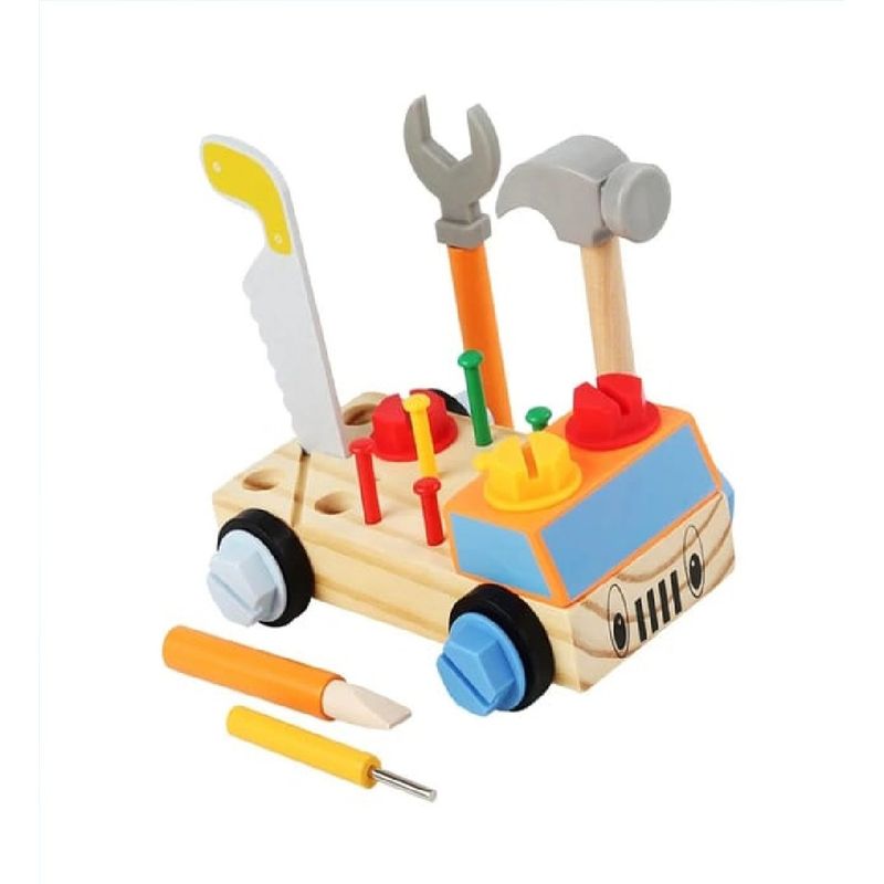 GENERICO - Juego de Tablero Montessori con Destornillador y Martill