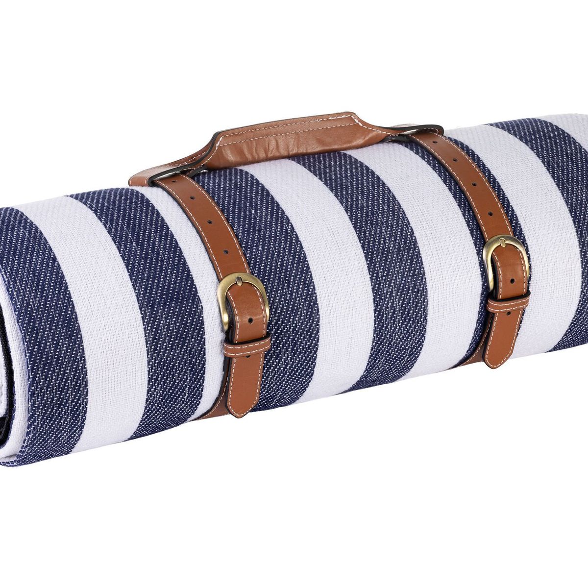 LUMINA - Manta Impermeable con Correa de Cuero uso Picnic Playa y mas