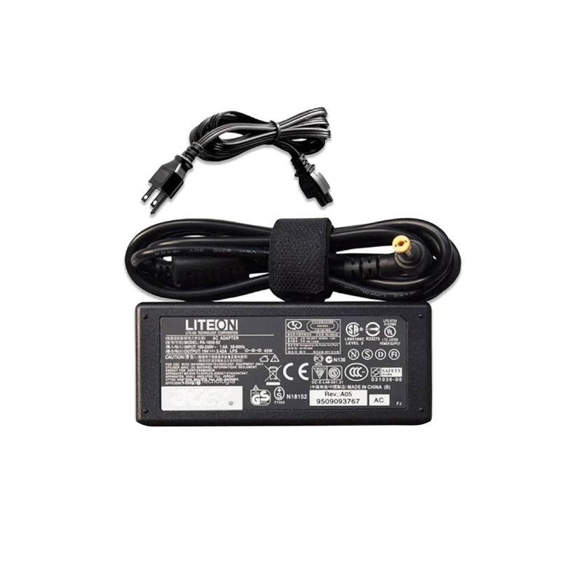 OEM - Cargador para Laptop Acer 19.5V.  3.42A. 65W. 5.5X1.7mm. Punta Normal