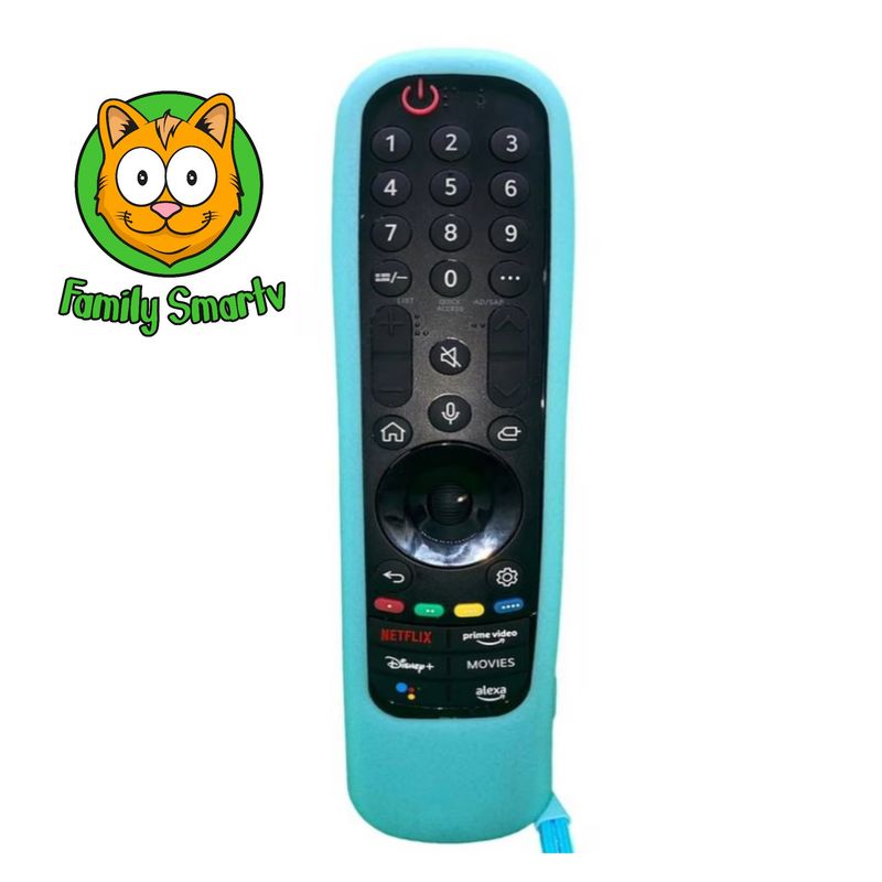 LG - Funda silicona Sikai An-mr24ga Lg magic  Azul Turquesa