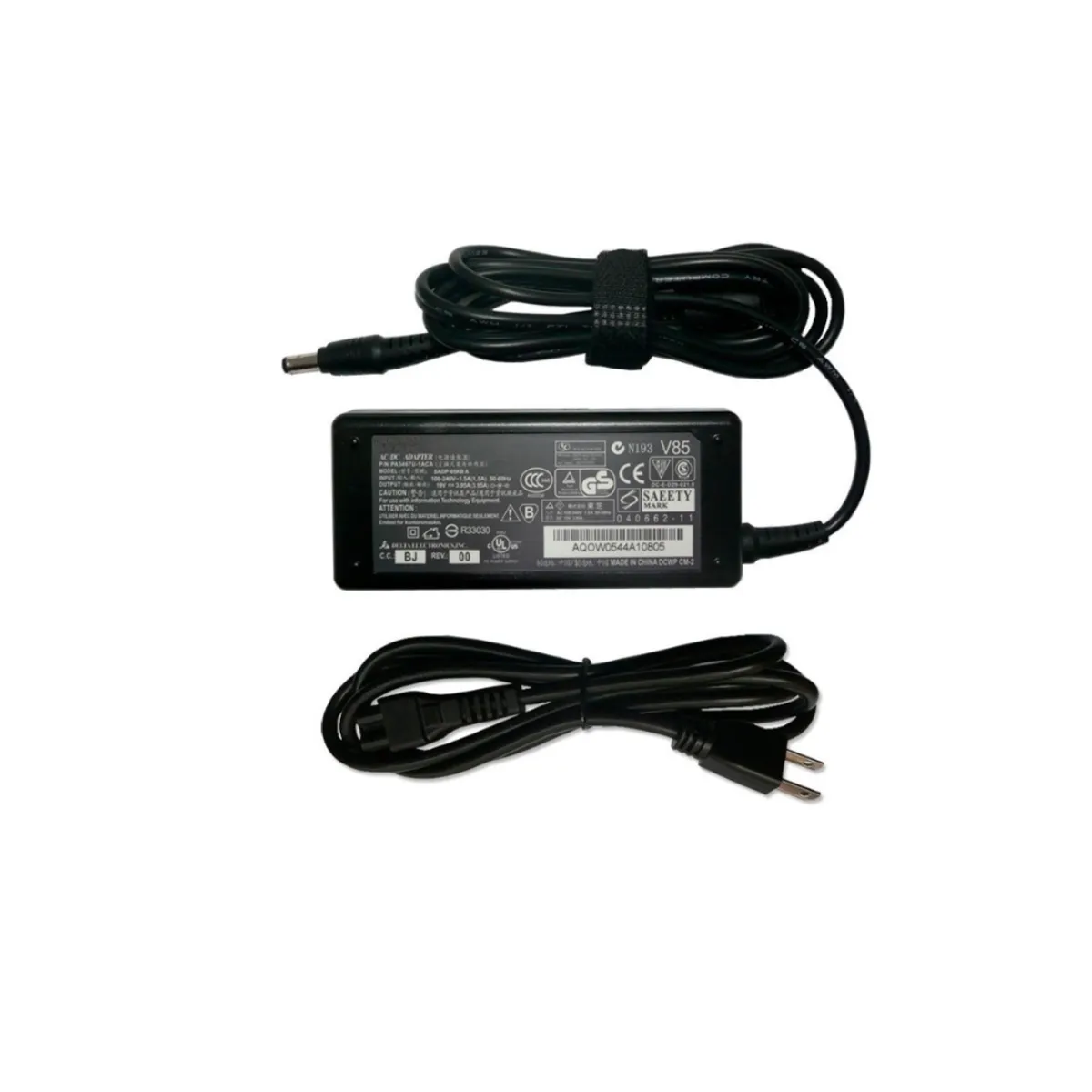 OEM - Cargador para Laptop Toshiba 19V.  3.42A. 65w. 5.5X2.5mm.