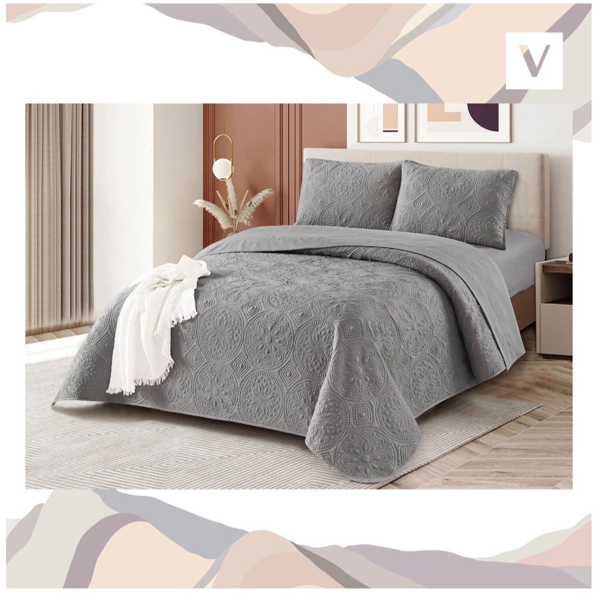 VENEZIA - CUBRECAMA VERANO 2 PLAZAS