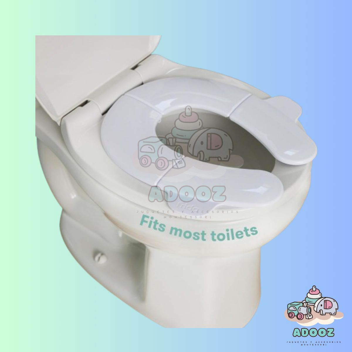 FRIDABABY - Asiento Plegable de Viaje Para Inodoro Para Niños Frida Baby