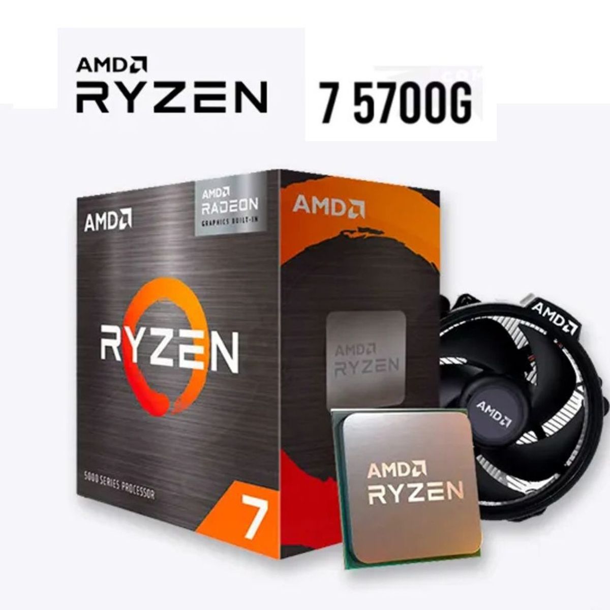 AMD - Computadora PC GAMER RYZEN 7 5700G  3.2Ghz  RAM 32GB  DISCO SOLIDO  1TB, CASE 500W