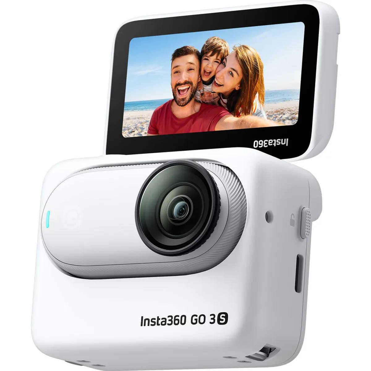 INSTA 360 - Insta360 GO 3S Cámara Acción Paquete Estándar De 128GB - Blanco