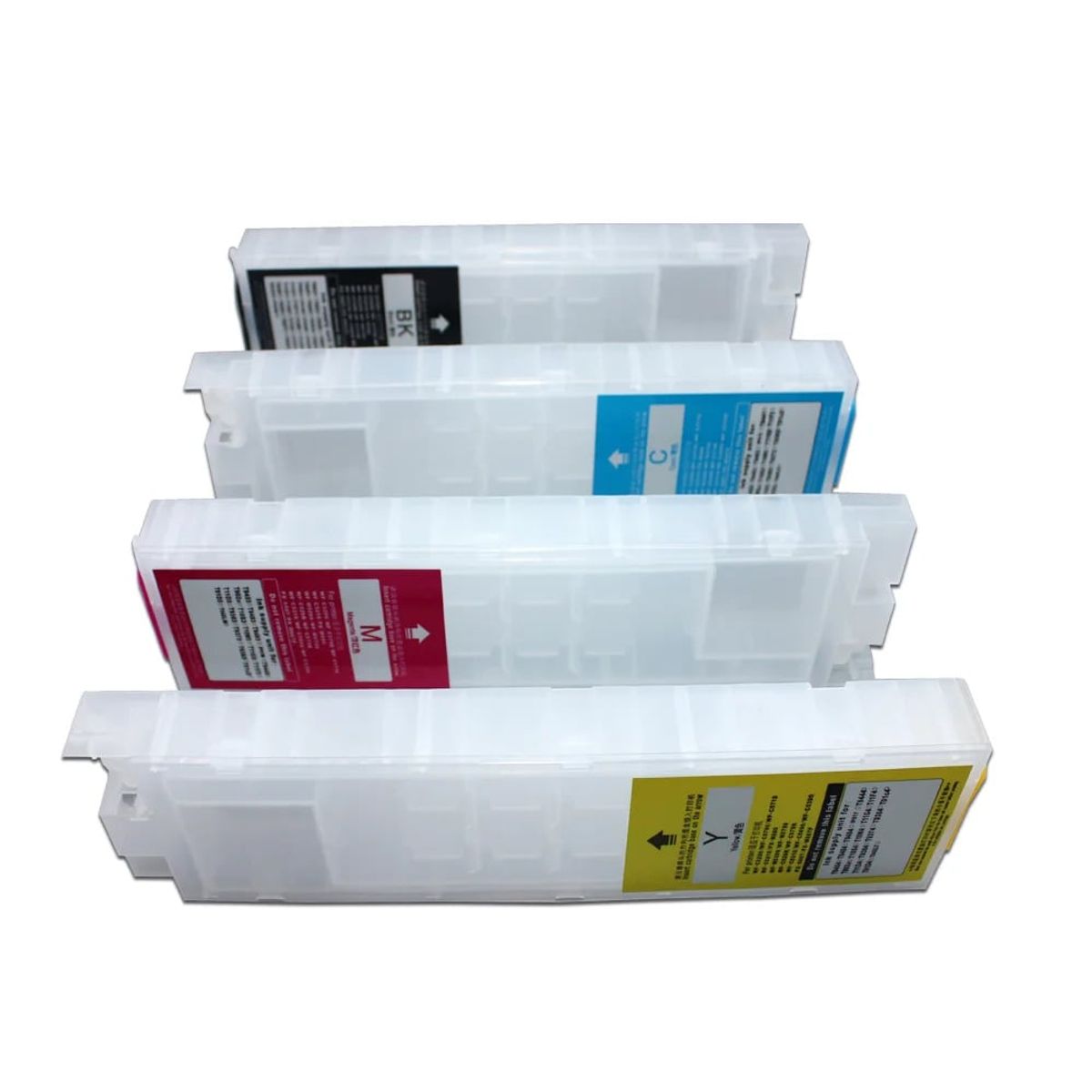 GENERICO - Cartucho RECARGABLE IMPRESORA C5310 SIN CHIPS 320ml x4