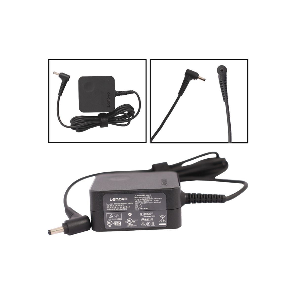 LENOVO - Cargador Lenovo 20V.  2.25 A. 45W. 4.0.x1.7mm. Punta Moderno