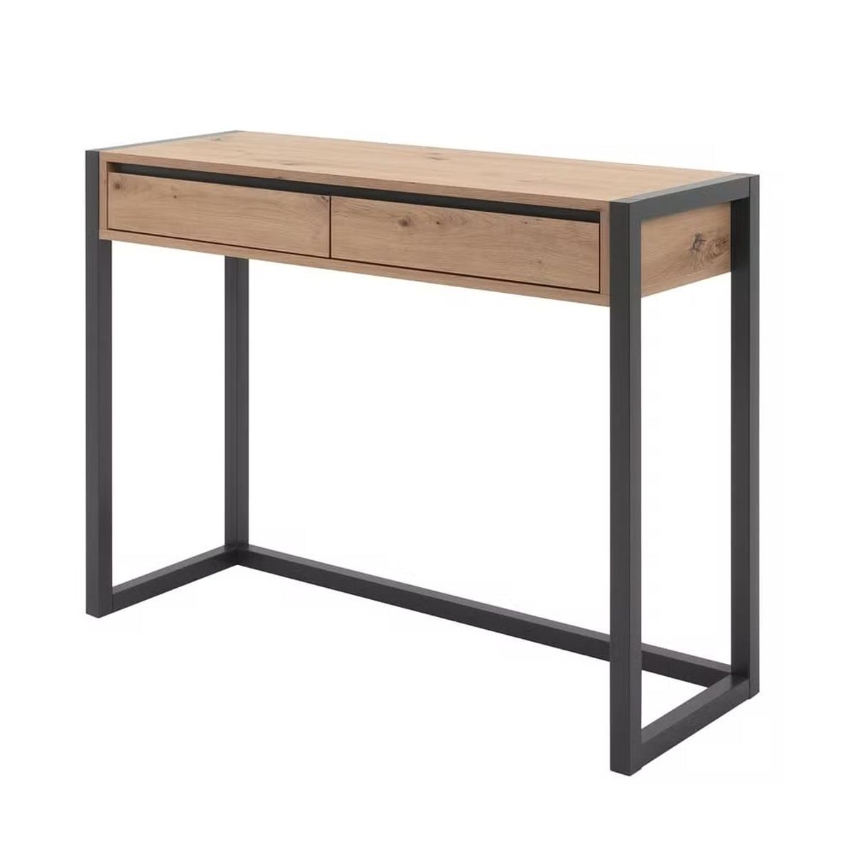 GENERICO - Mesa Consola Recibidor Muriel 2 Cajones R&R MUEBLES