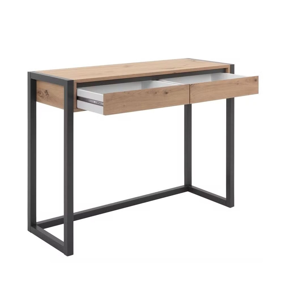 GENERICO - Mesa Consola Recibidor Muriel 2 Cajones R&R MUEBLES