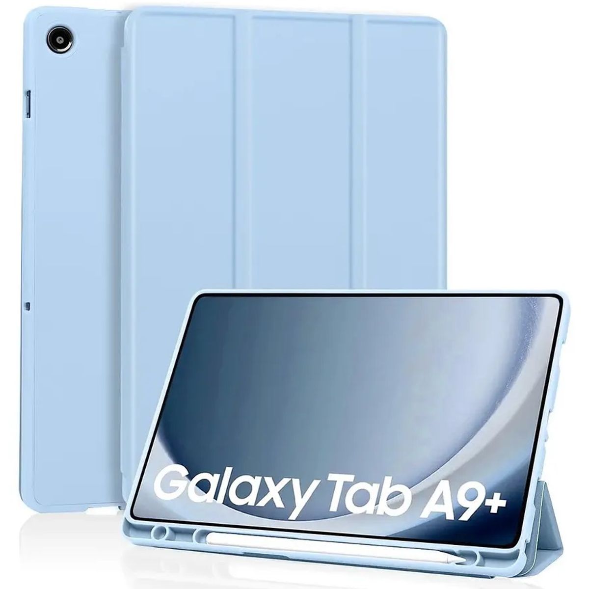 GENERICO - Funda Case Para Tablet Samsung Galaxy Tab A9 Plus  Tab A9+ CELESTE