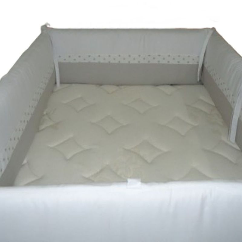 GENERICO - Protectores  Parachoques de cama cuna Montessori 1.5 plazas