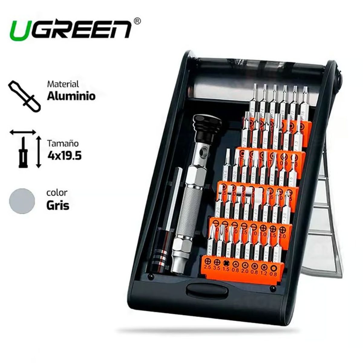 UGREEN - Juego de Destornilladores 8 en 1 Imantados Ugreen COD 80459