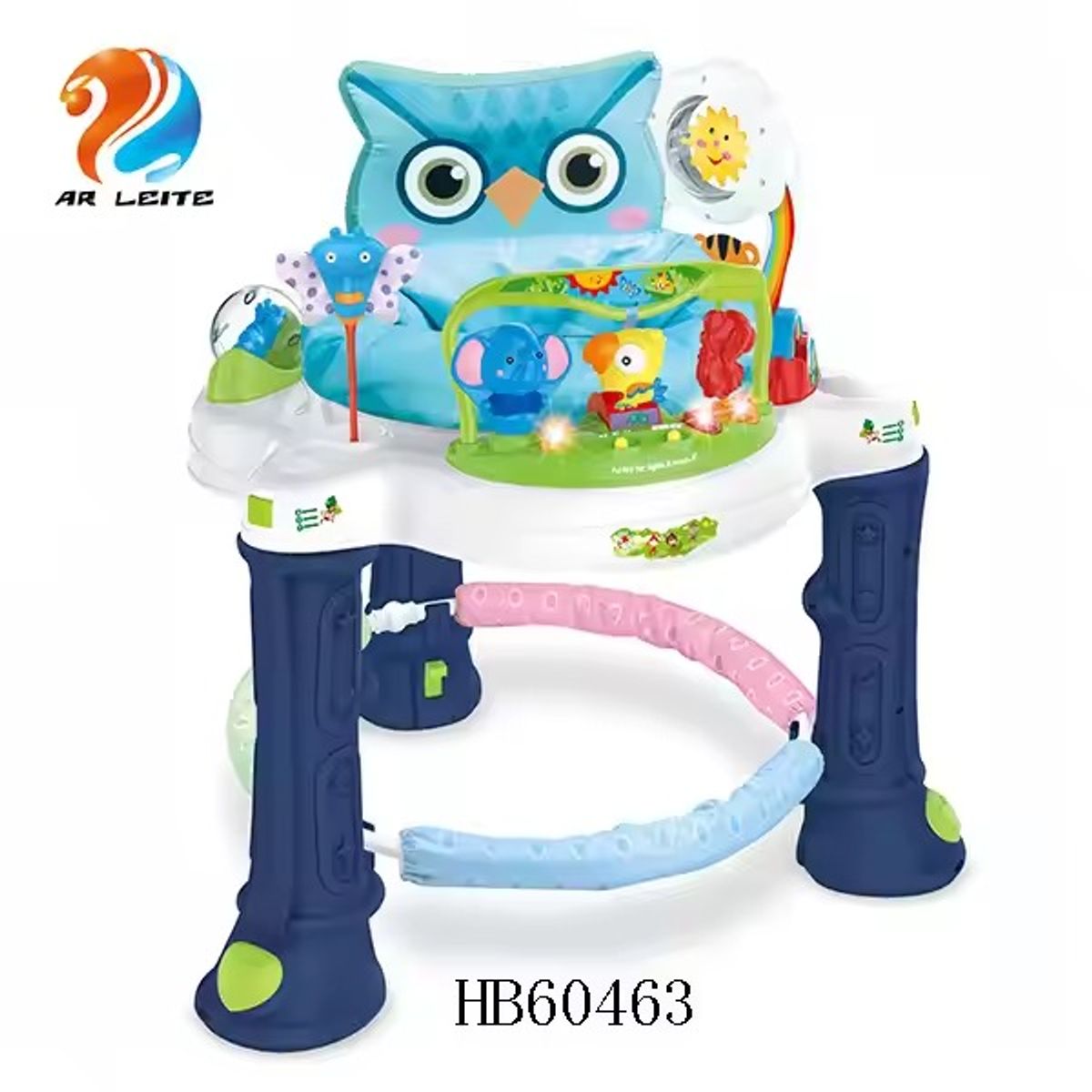 GENERICO - Silla Saltarina 360 Grados con Centro de Actividades