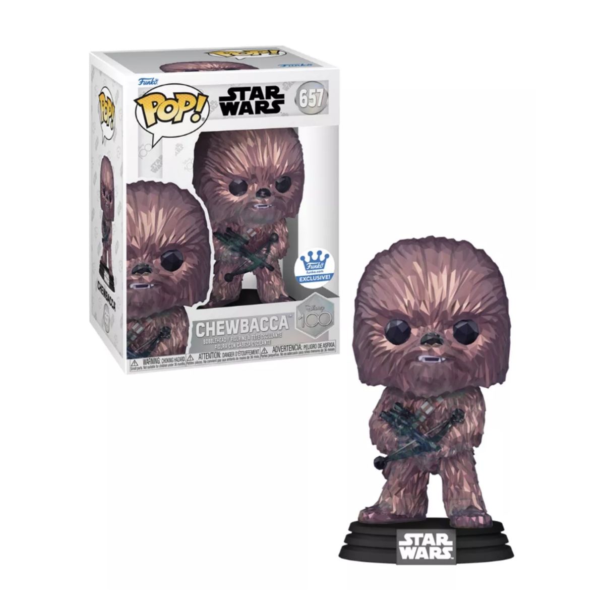 FUNKO - Chewbacca Facet Funko Pop 657 Exclusivo Star Wars