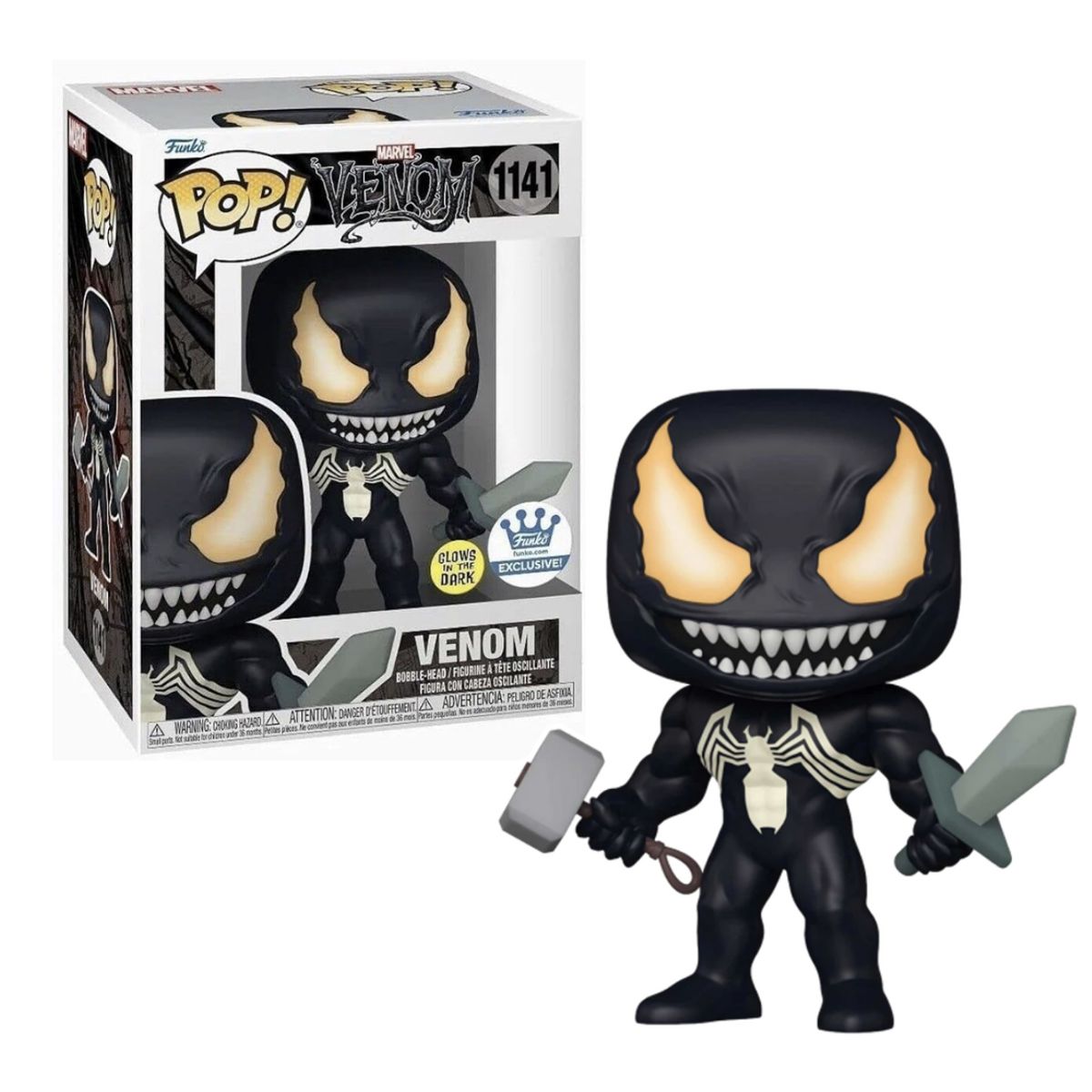FUNKO - Venom Glow Funko Pop 1141 Exclusivo Funkoshop