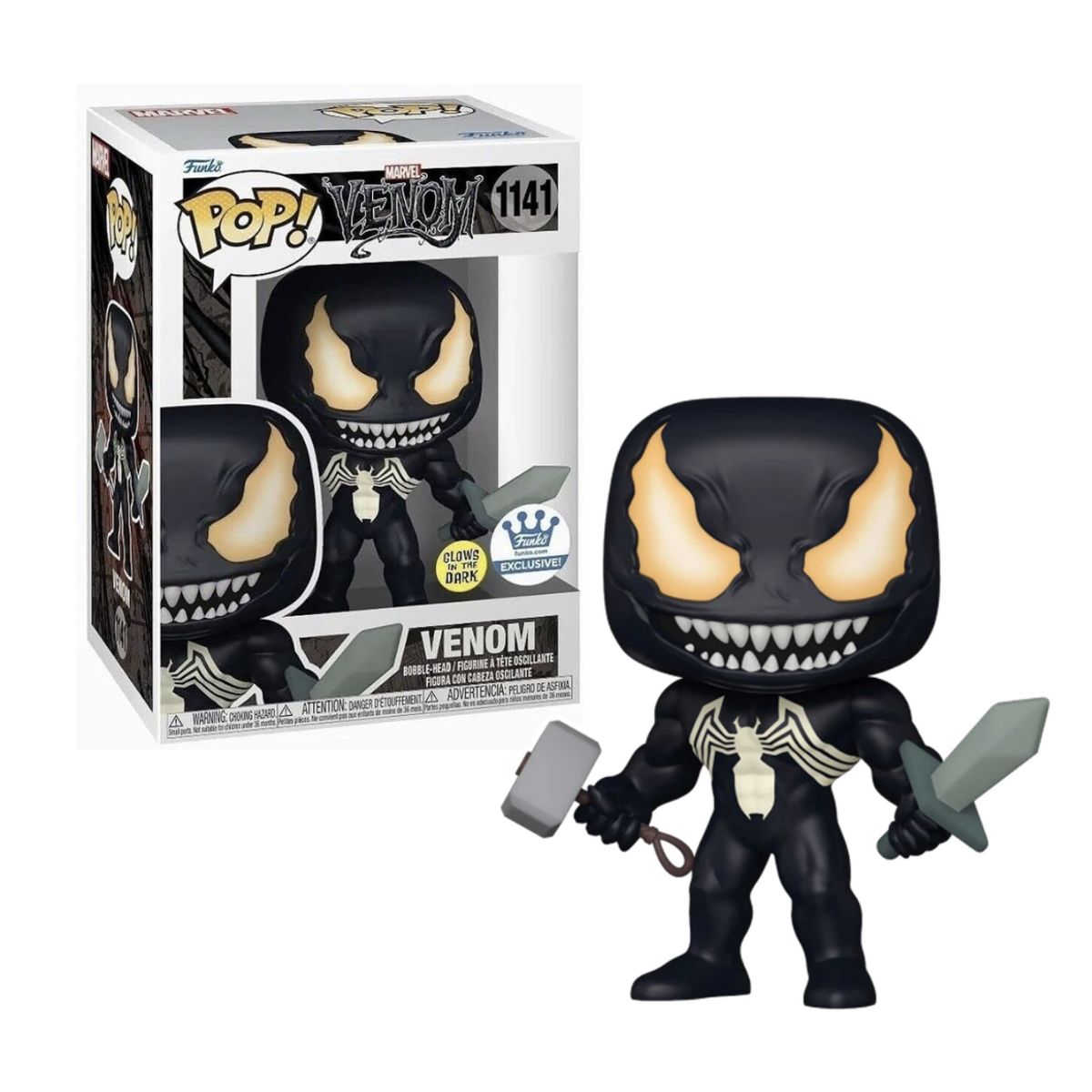 FUNKO - Venom Glow Funko Pop 1141 Exclusivo Funkoshop