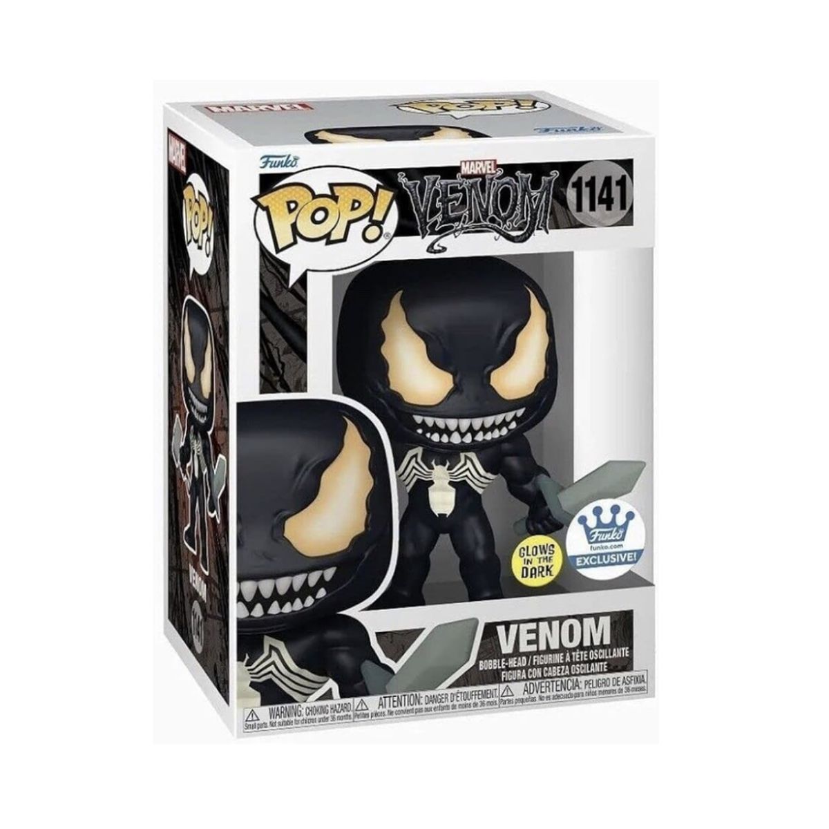 FUNKO - Venom Glow Funko Pop 1141 Exclusivo Funkoshop
