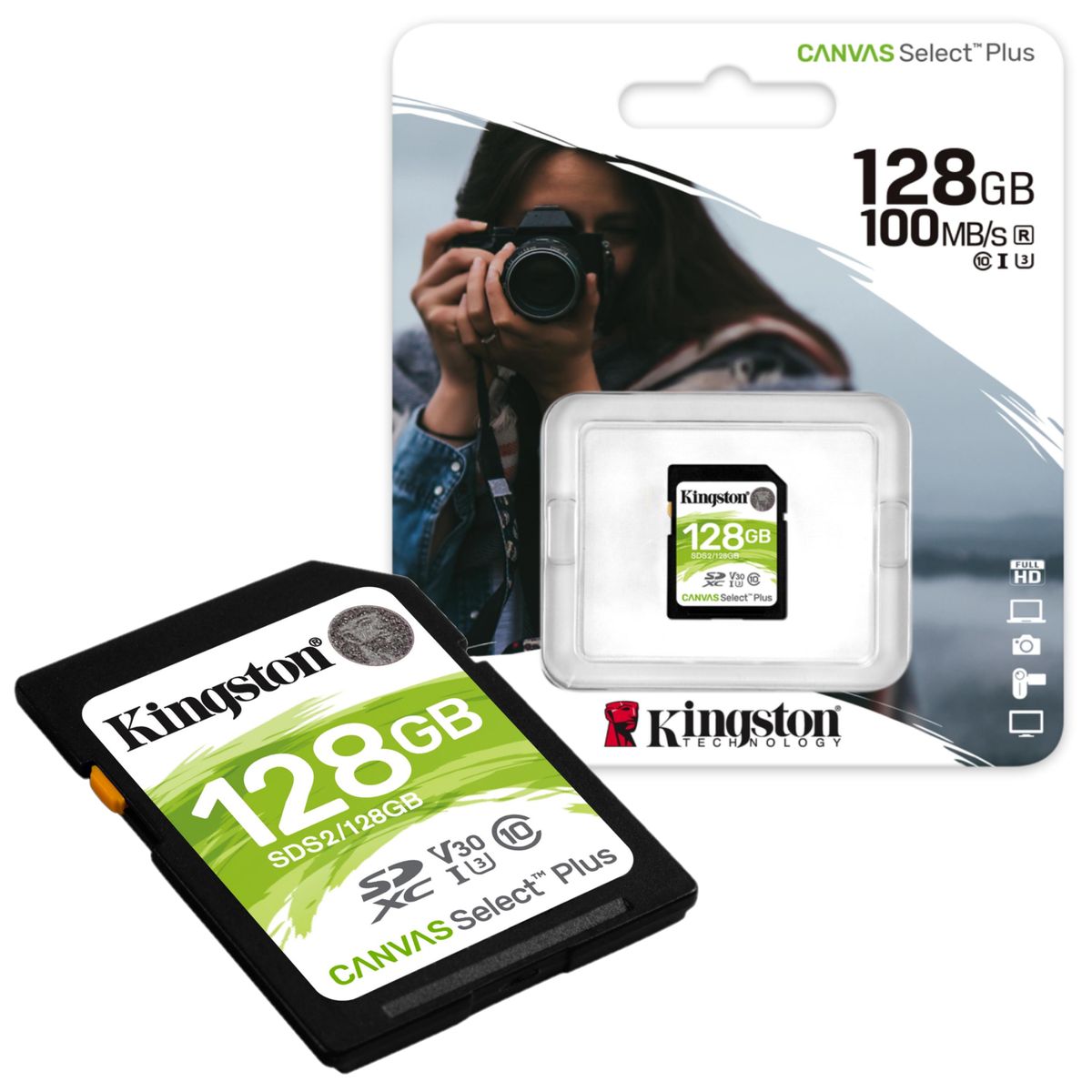 KINGSTON - Memoria Para Camara 128gb Kingston