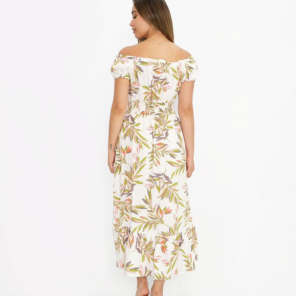 KAFA - VESTIDO CON COLA DE PATO  BRISA